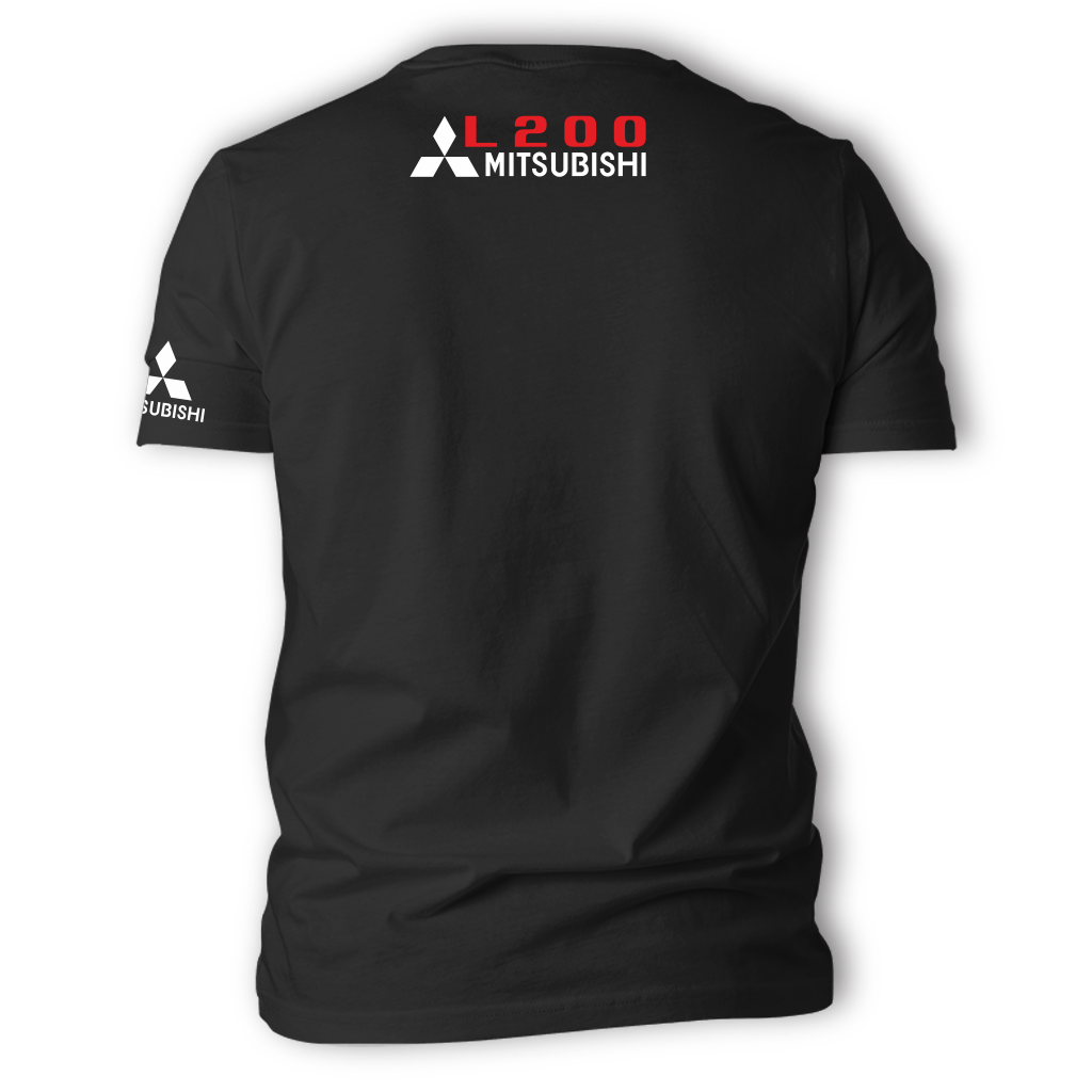 CAMISETA MITSUBISHI L200 DOS LADOS