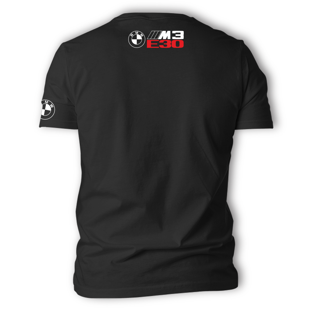 CAMISETA BMW E30 M3 DOS LADOS