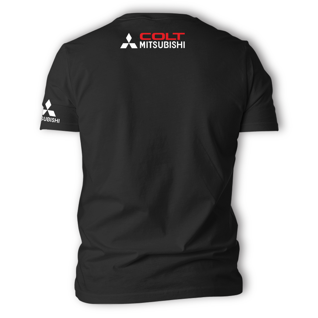 CAMISETA MITSUBISHI COLT DOS LADOS