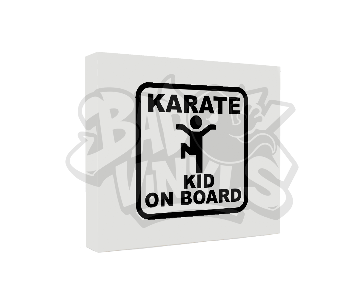 PEGATINA KARATE KID ON BOARD (A BORDO)