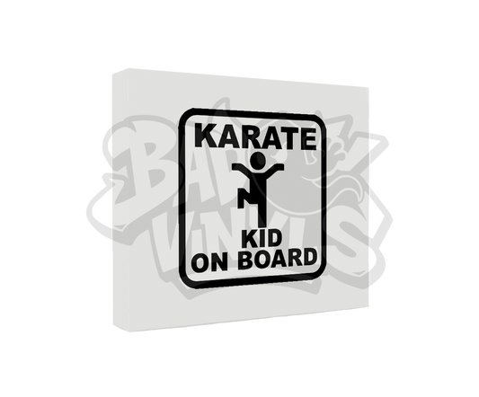 PEGATINA KARATE KID ON BOARD (A BORDO)