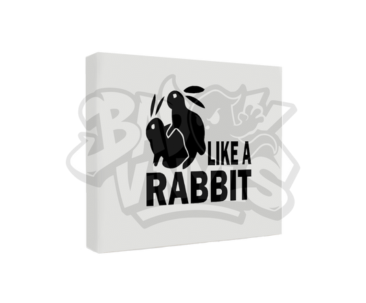 PEGATINA LIKE A RABBIT