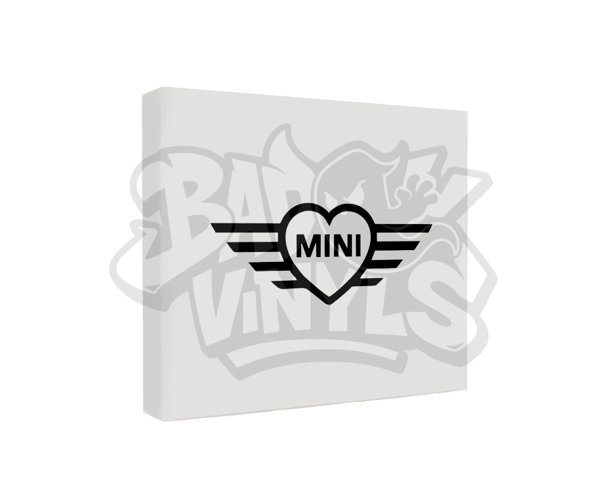 PEGATINA MINI LOGO CORAZON