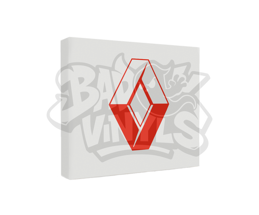 LOGO ROMBO RENAULT MODERNO GRANDE