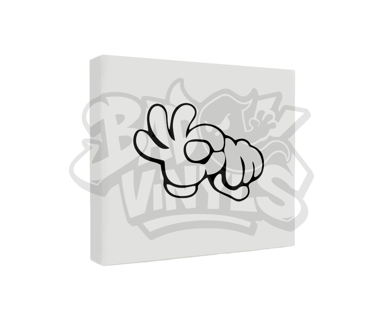 PEGATINA MANOS CHINGANDO