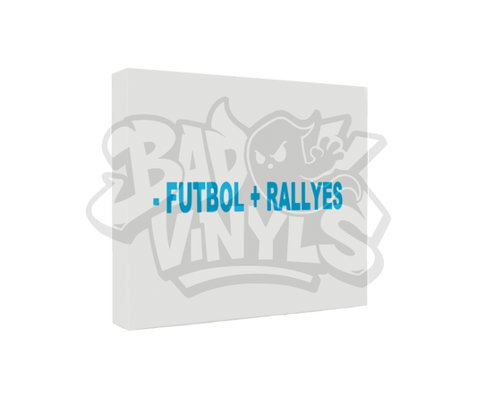 PEGATINA - FUTBOL + RALLYES