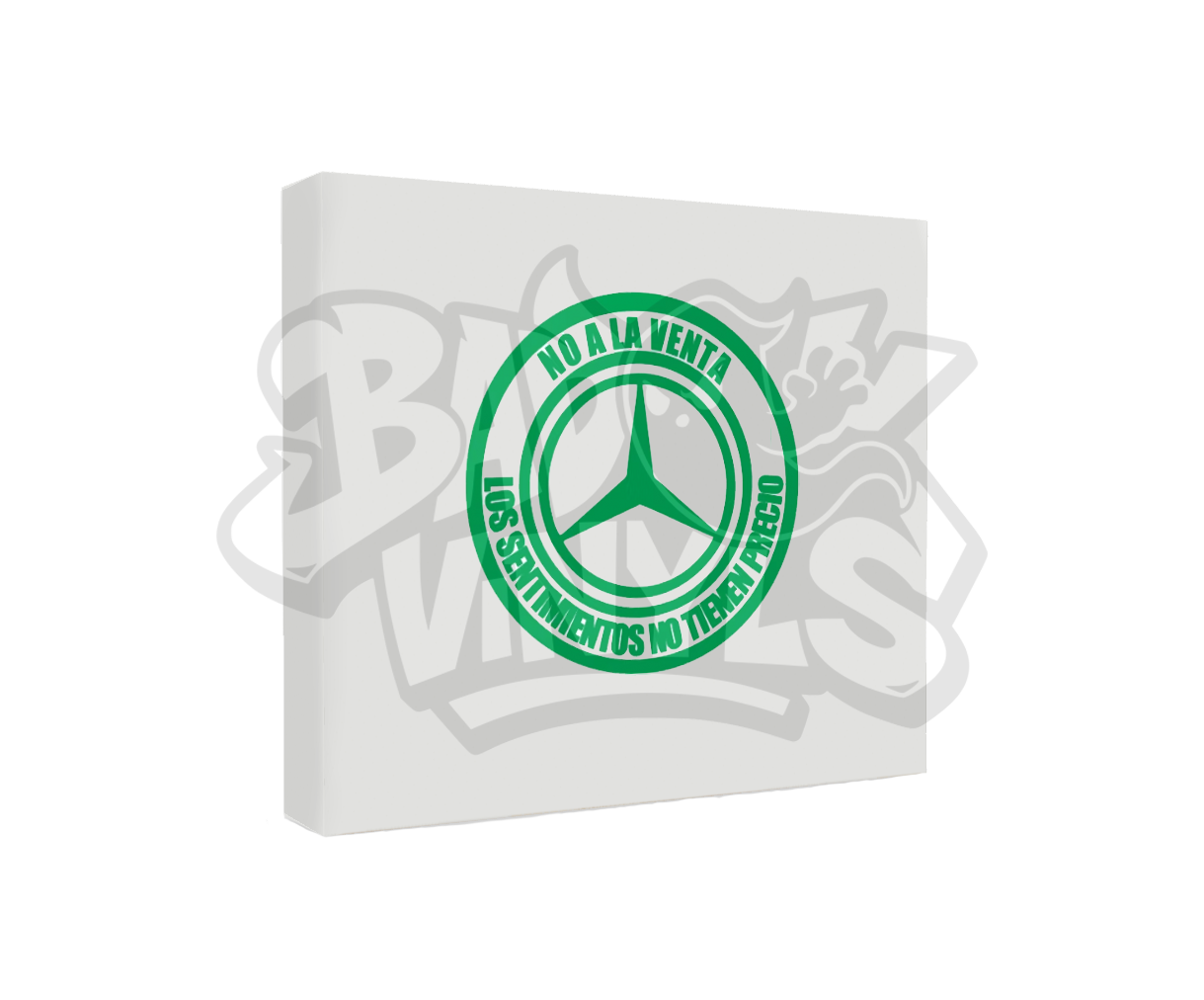 PEGATINA NO A LA VENTA MERCEDES