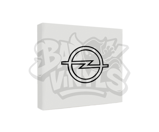 PEGATINA OPEL LOGO RELIEVE
