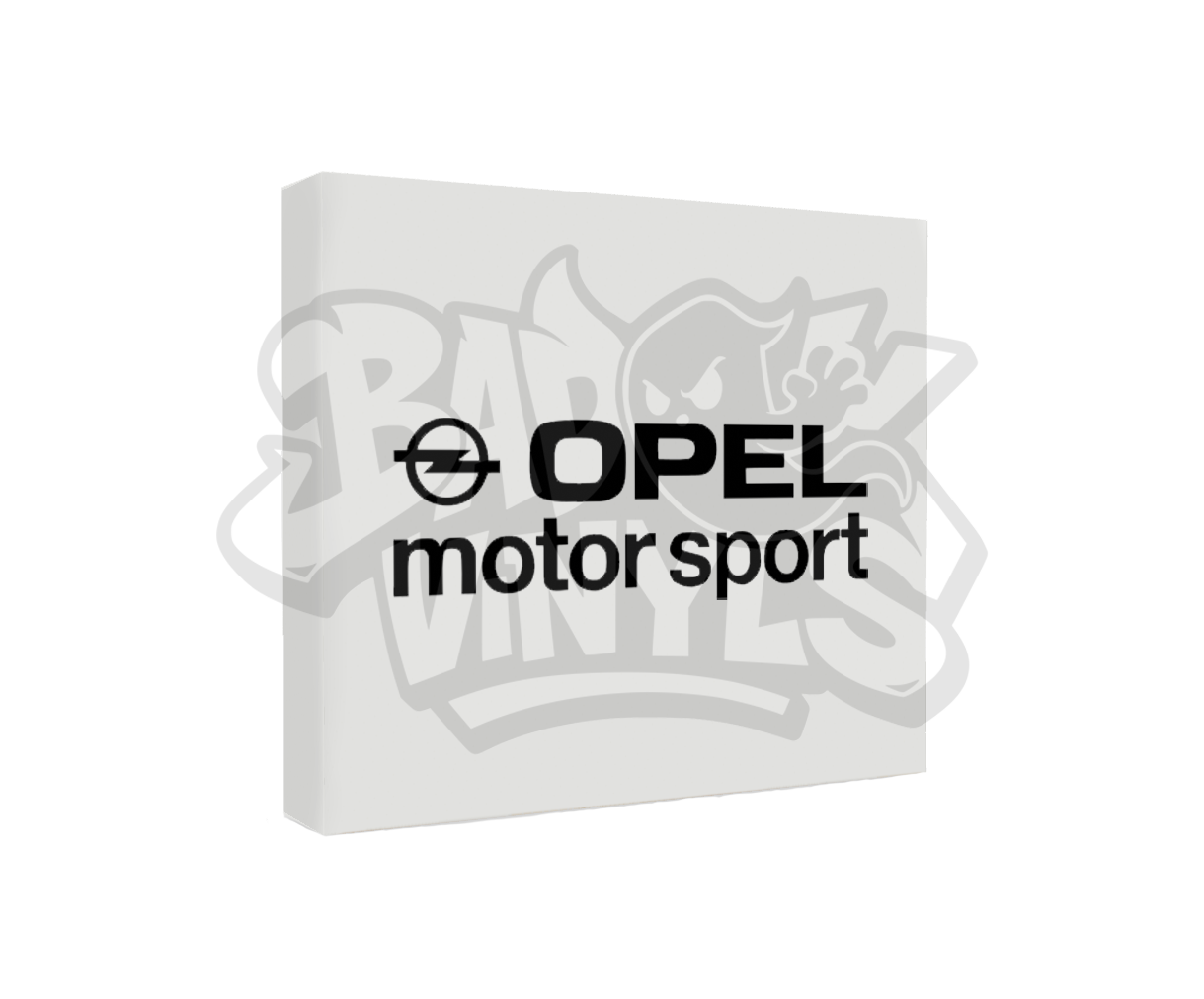 PEGATINA OPEL MOTORSPORT CON LOGO