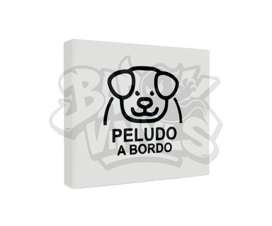 PEGATINA PELUDO A BORDO