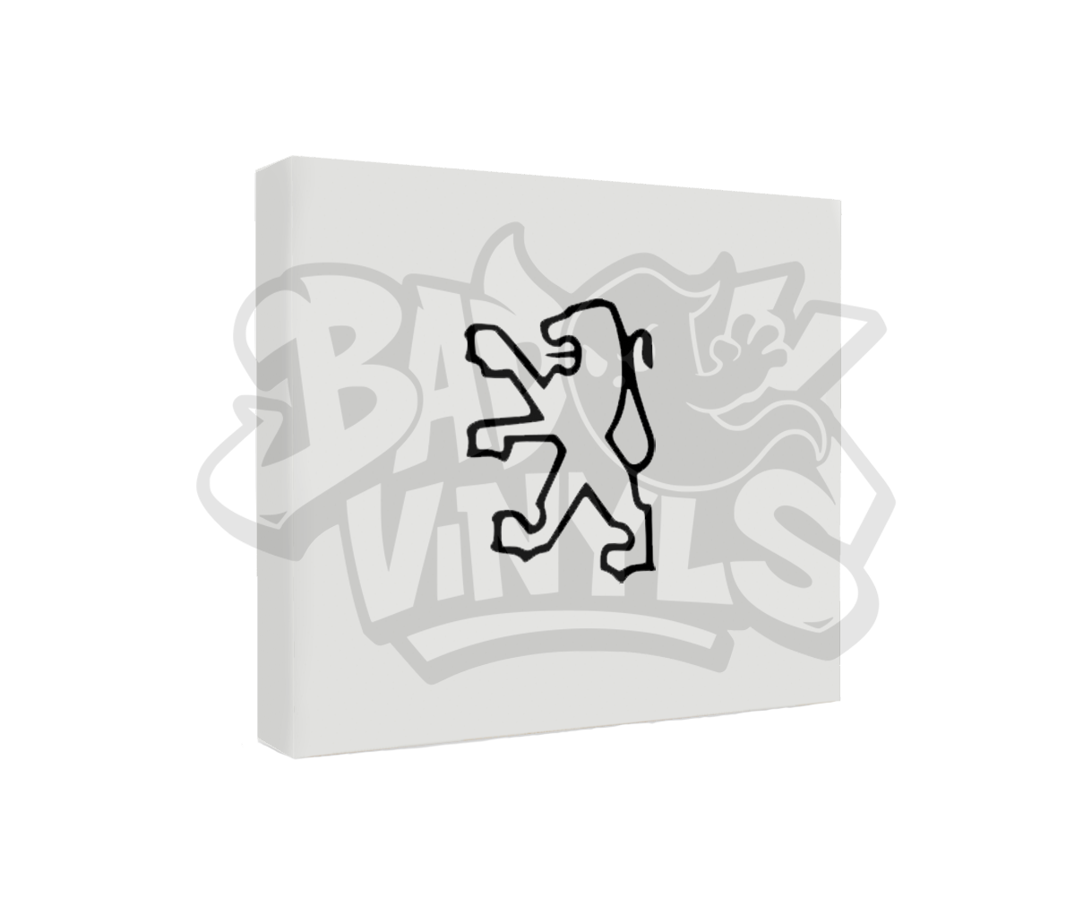 PEGATINA PEUGEOT LOGO CLASICO