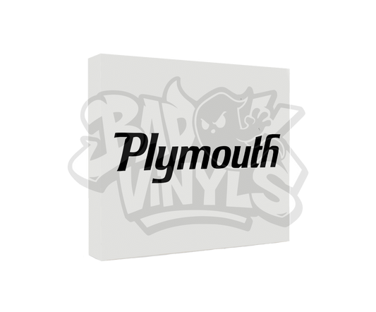 PEGATINA PLYMOUTH