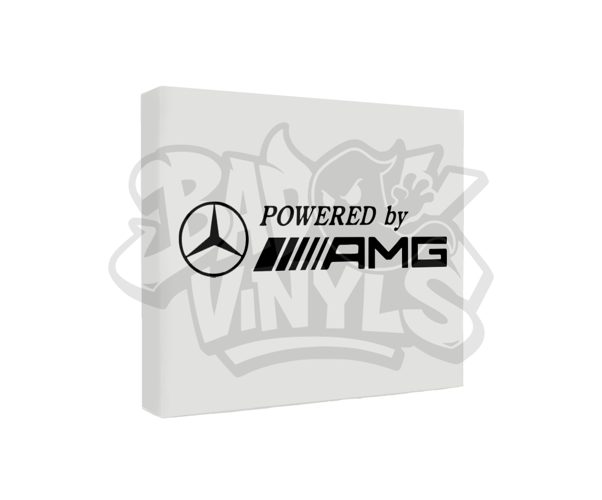 PEGATINA MERCEDES POWERED BY AMG