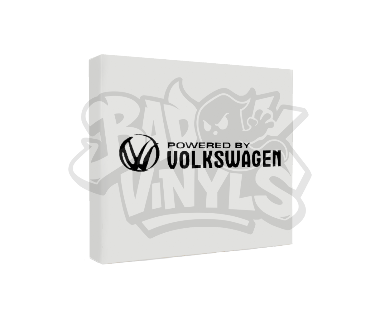 PEGATINA POWERED BY VOLKSWAGEN