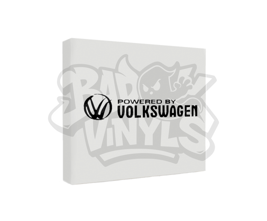 PEGATINA POWERED BY VOLKSWAGEN