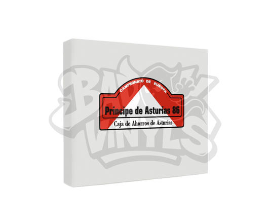PEGATINA RALLY PRINCIPE DE ASTURIAS 86 (GRANDE)