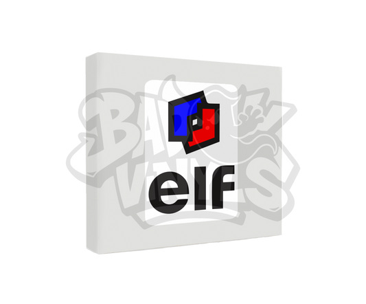 PEGATINA ELF VERTICAL GRANDE