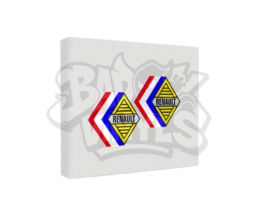 PEGATINAS PACK ROMBOS RENAULT ANTIGUO FRANCIA