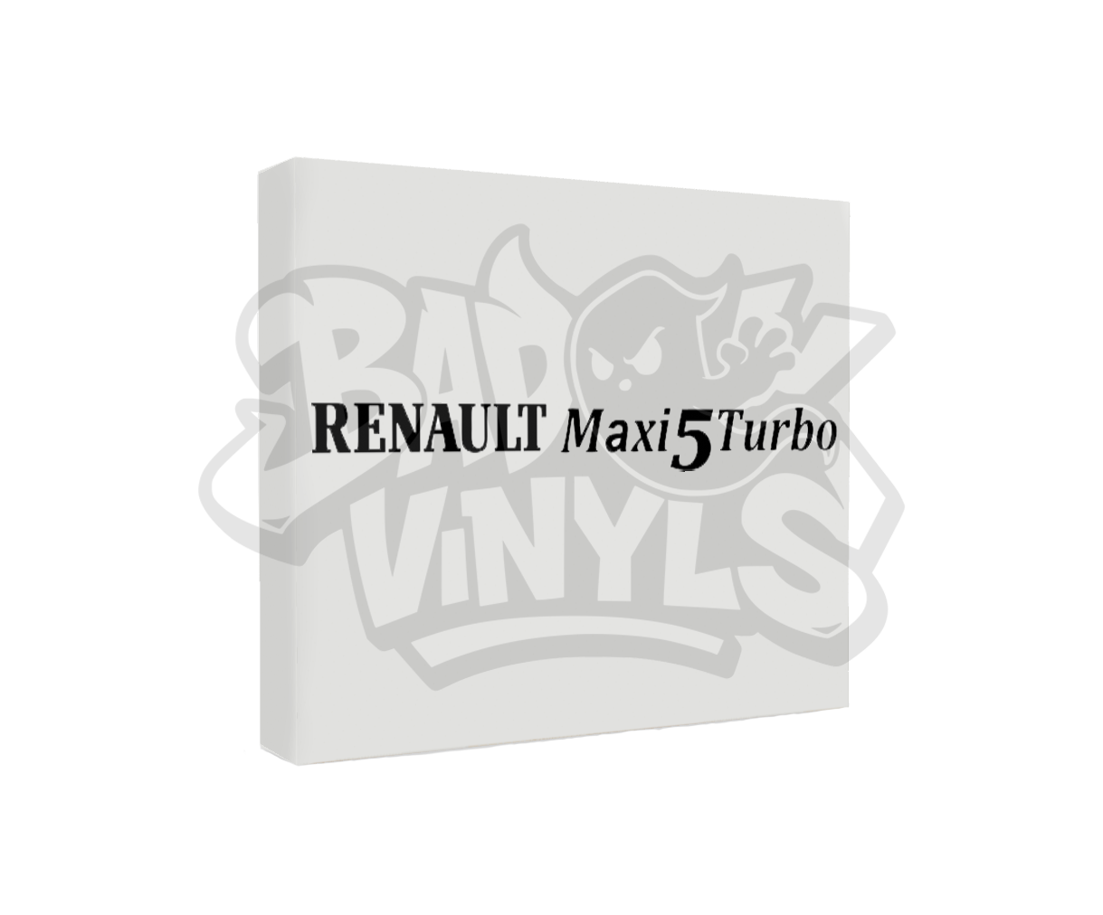 PEGATINA RENAULT MAXI 5 TURBO
