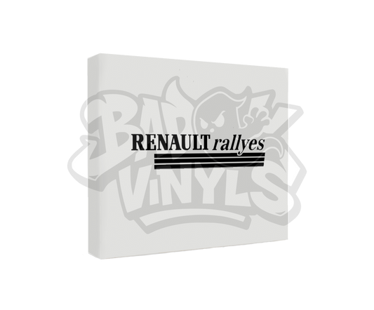 PEGATINA RENAULT RALLYES