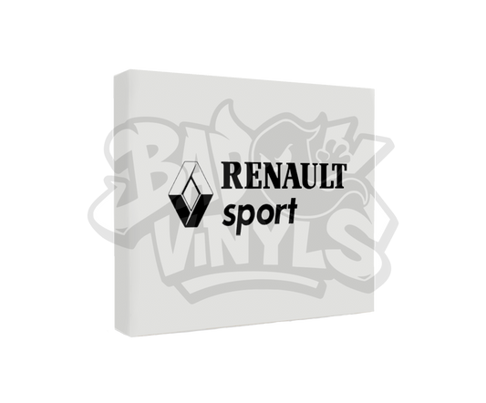 PEGATINA RENAULT SPORT CON LOGO