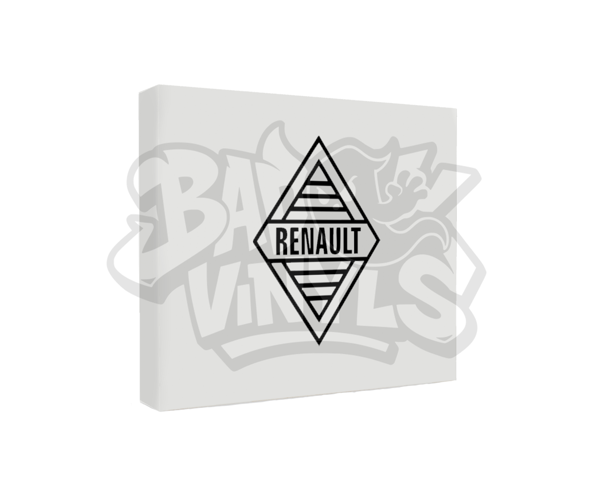 PEGATINA RENAULT ROMBO ANTIGUO