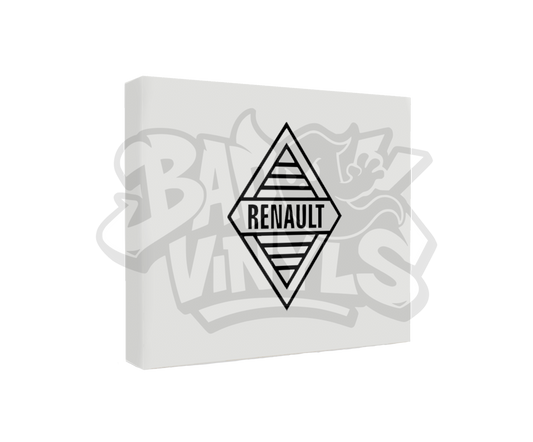 PEGATINA RENAULT ROMBO ANTIGUO