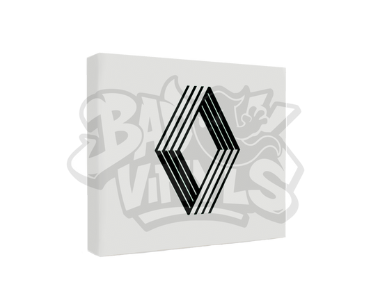 LOGO ROMBO CLASICO RENAULT GRANDE