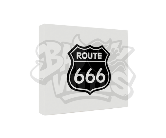 PEGATINA ROUTE 666