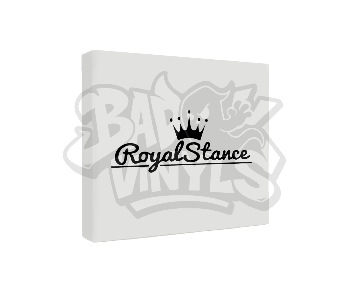 PEGATINA ROYAL STANCE 55CMS