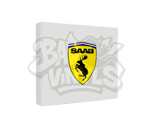 PEGATINA SAAB ESCUDO