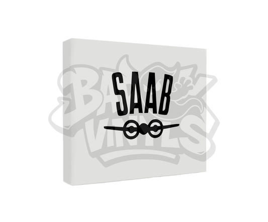 PEGATINA SAAB AVION