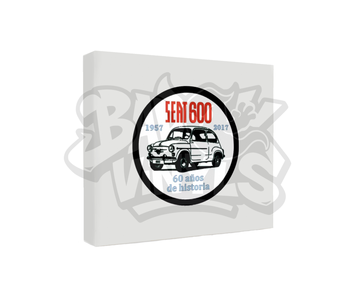 PEGATINA SEAT 600 HISTORIA