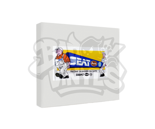PEGATINA SEAT RED SEAT