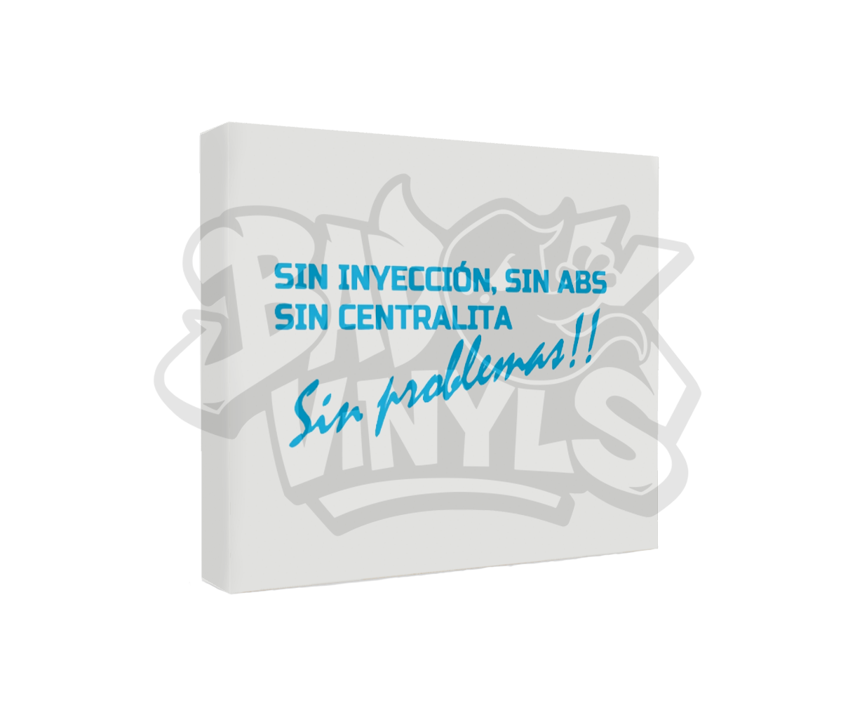 PEGATINA SIN INYECCION SIN ABS SIN CENTRALITA SIN PROBLEMAS