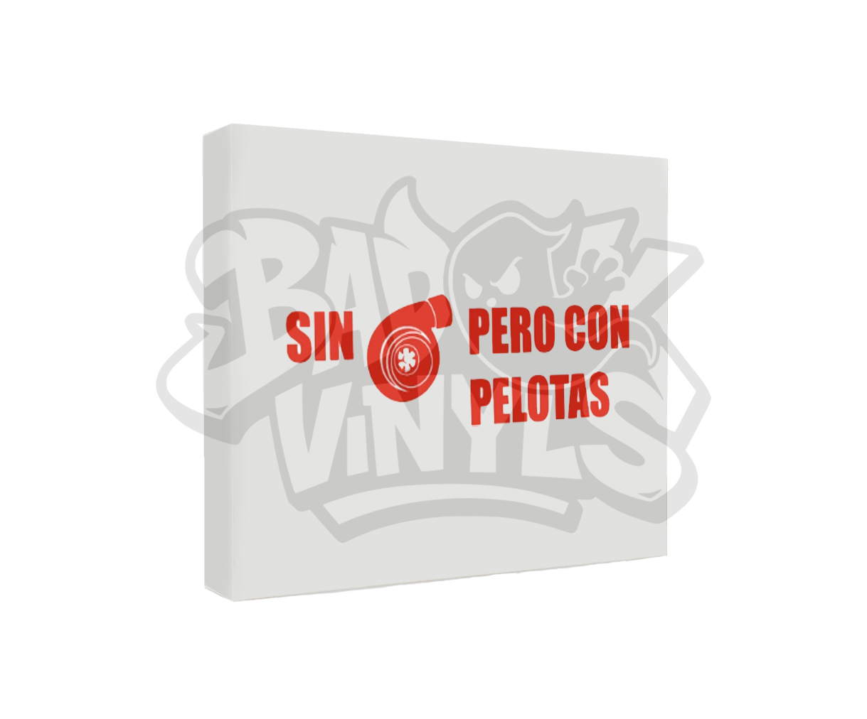 PEGATINA SIN TURBO PERO CON PELOTAS