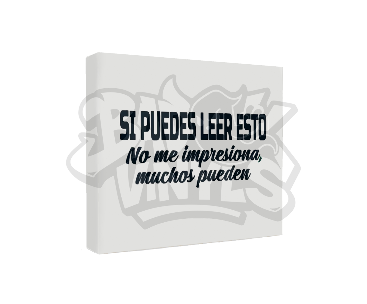 PEGATINA SI PUEDES LEER ESTO NO ME IMPRESIONA, MUCHOS PUEDEN