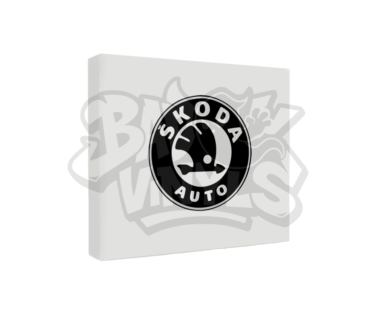 PEGATINA SKODA LOGO
