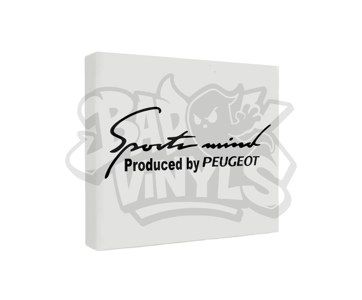 PEGATINA SPORT MIND PEUGEOT