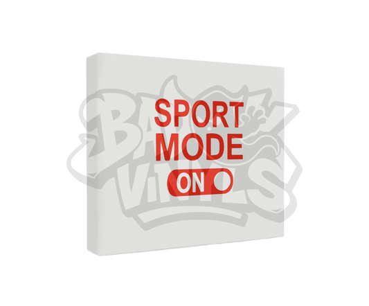 PEGATINA SPORT MODE ON