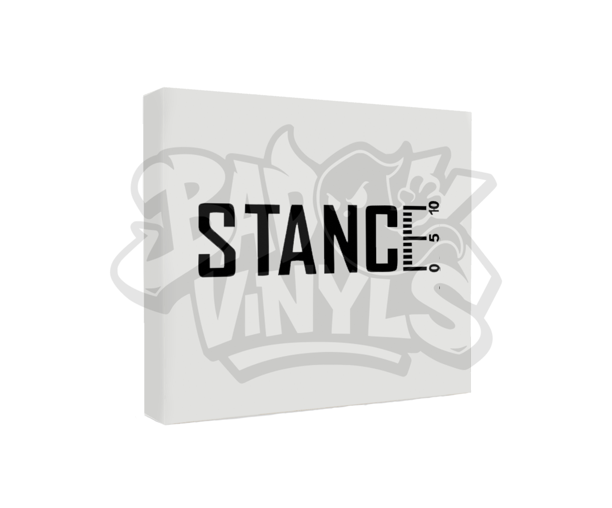 PEGATINA STANCE METRO