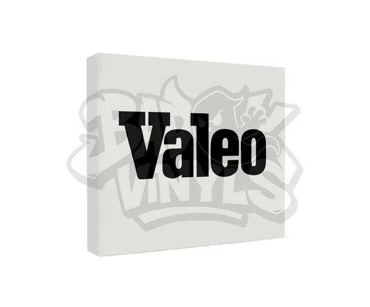 PEGATINA VALEO CLASICO LETRAS