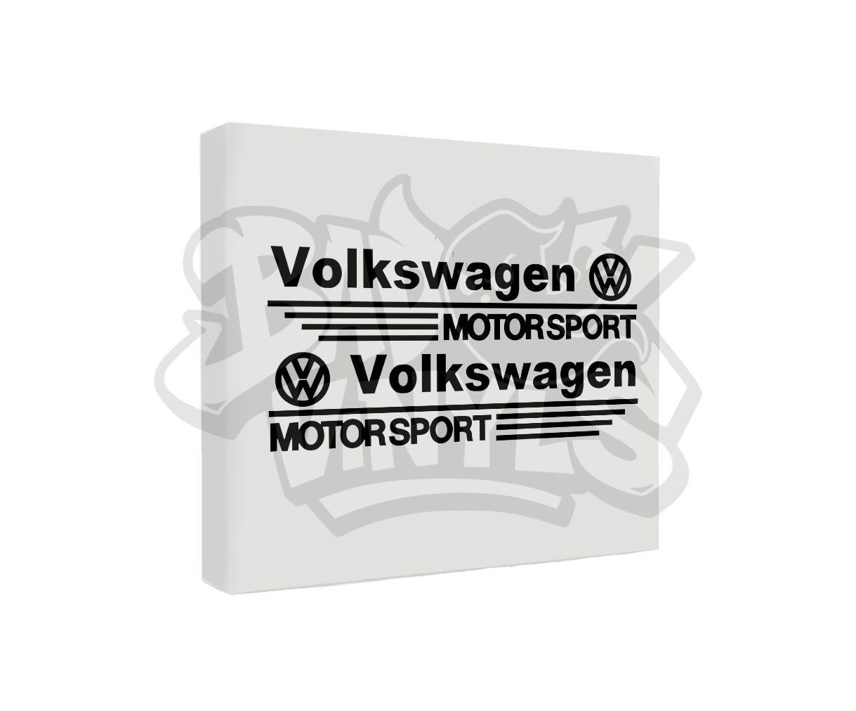 PEGATINA VOLKSWAGEN MOTORSPORT ESPEJOS