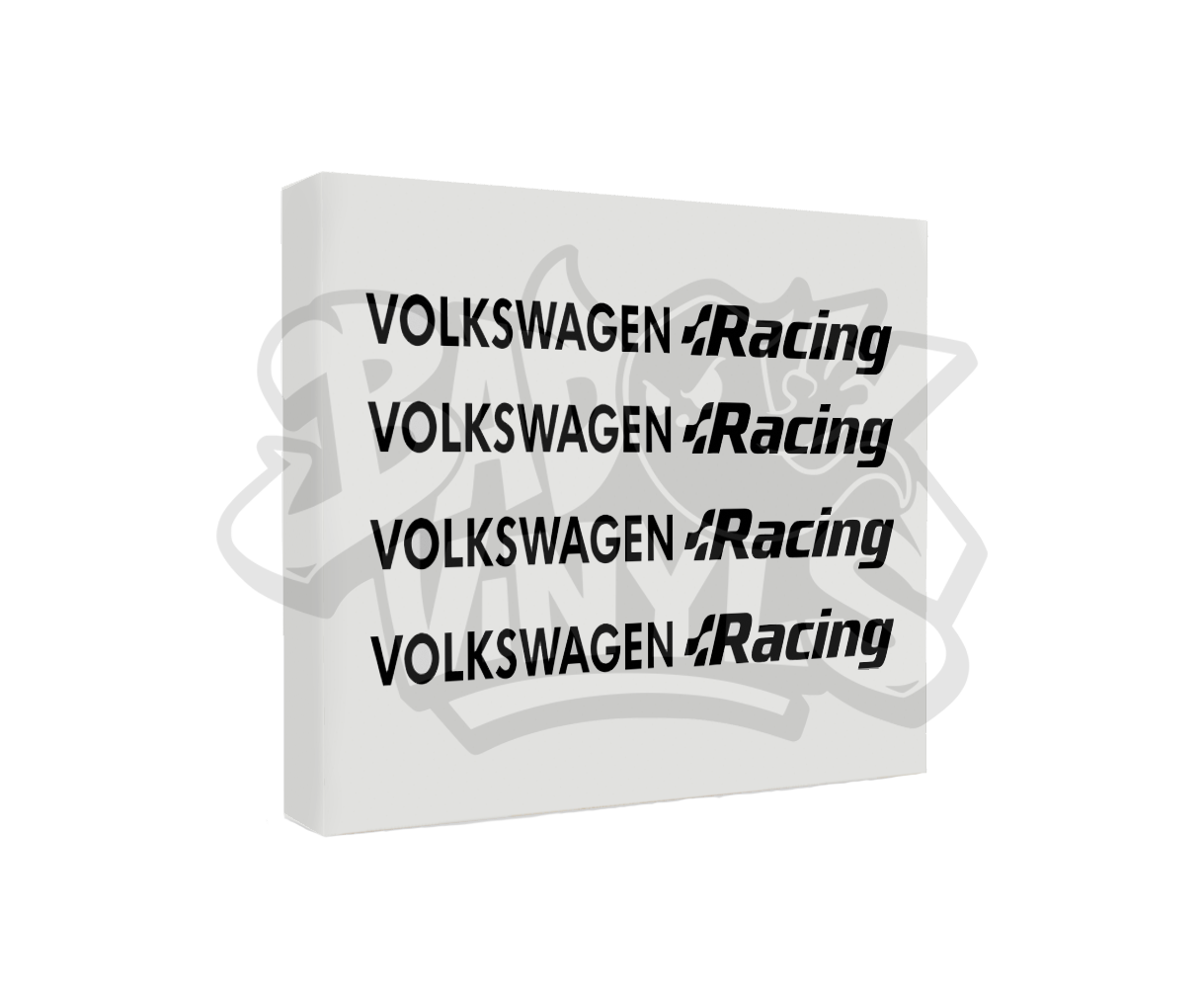 PEGATINA VOLKSWAGEN RACING LLANTAS