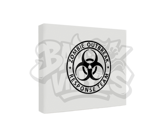 PEGATINA ZOMBIE OUTBREAK