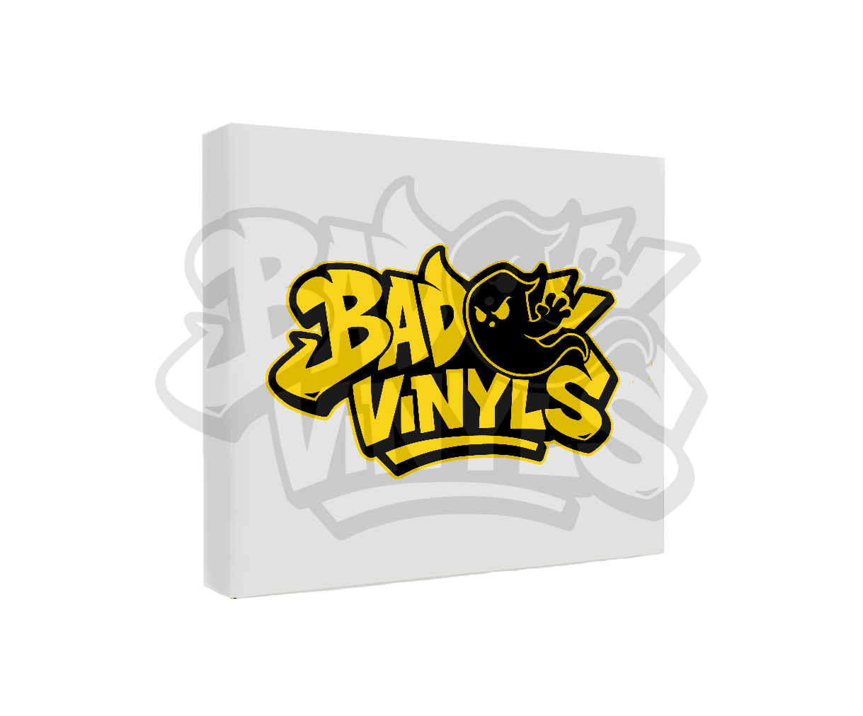 PEGATINA LOGO BAD VINYLS