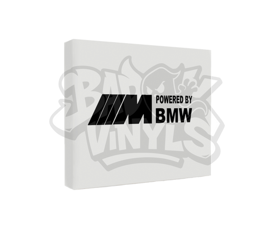 PEGATINA M POWERED BY BMW