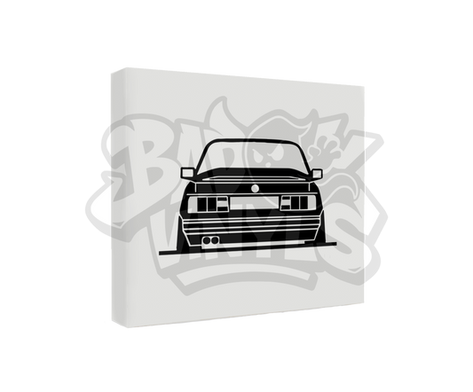 PEGATINA BMW E30 PARTE TRASERA