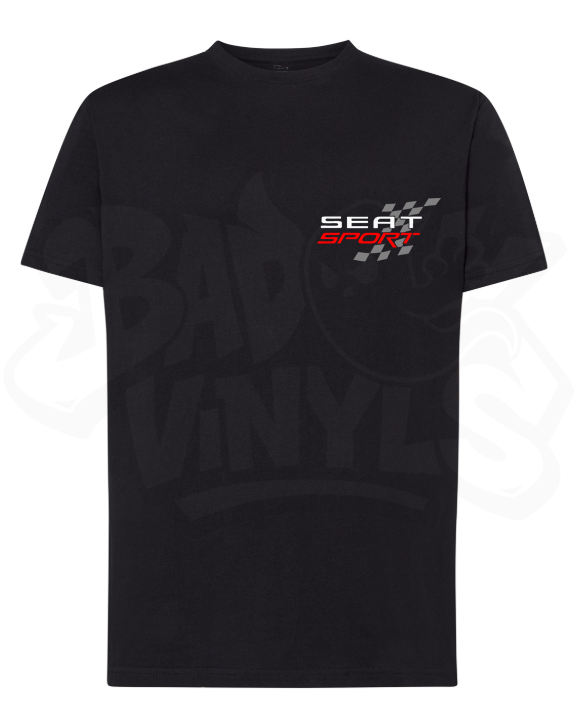 CAMISETA BÁSICA SEAT SPORT BANDERA