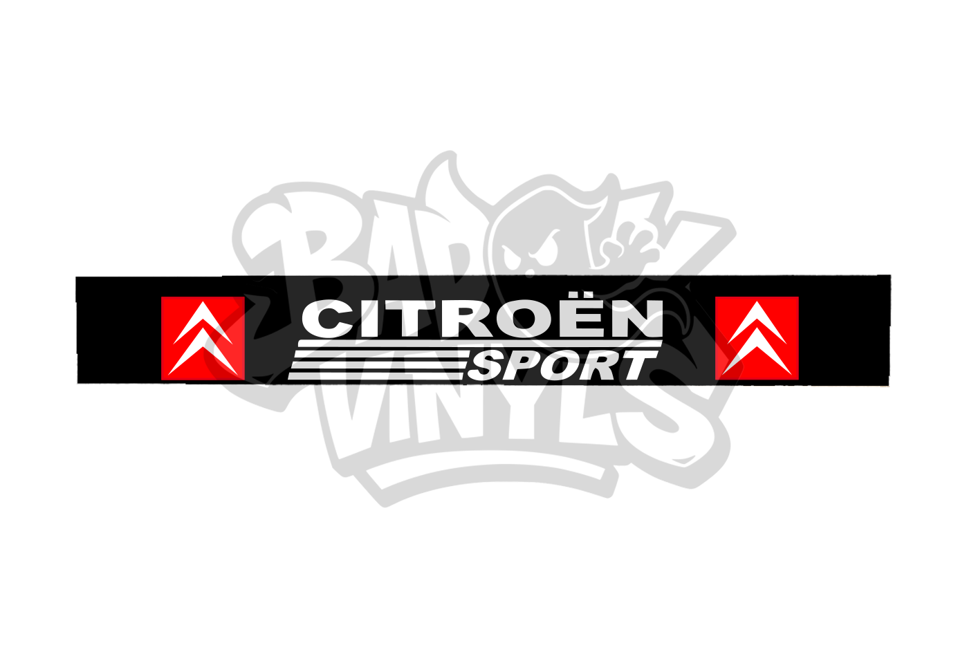 PARASOL CITROËN SPORT LOGOS